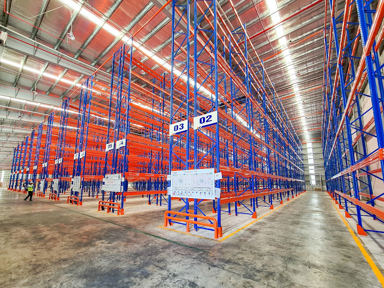 31 new racks installed at CFS warehouse no. 1