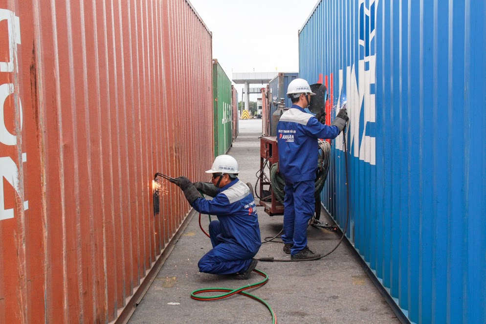 Recruiting Container Repairing Staff in Hai Phong