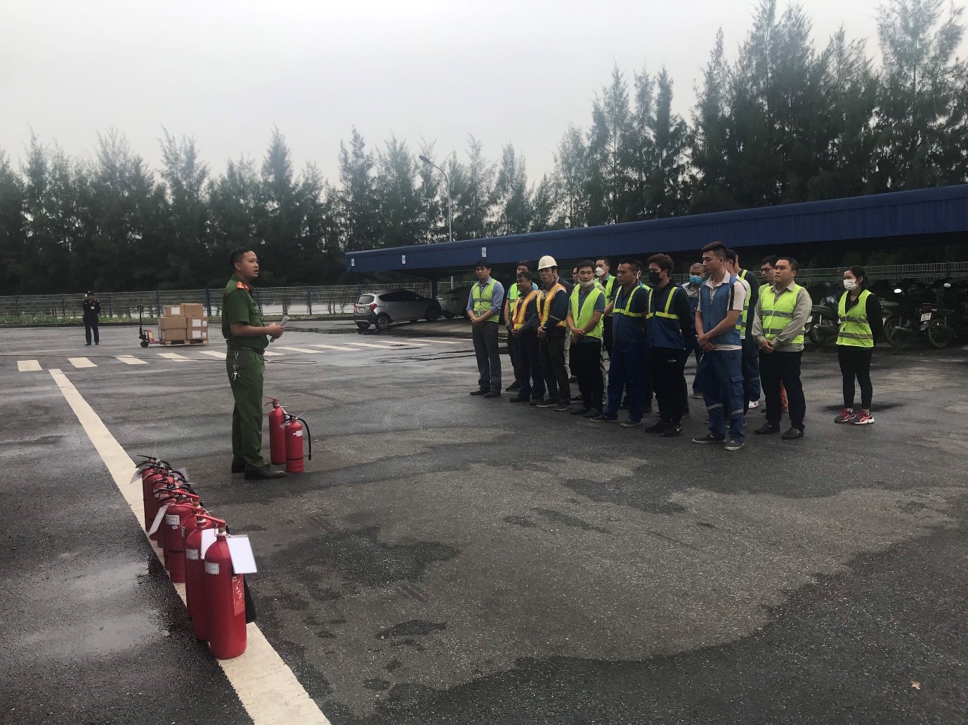 Tranning Fire Fighting and Rescue