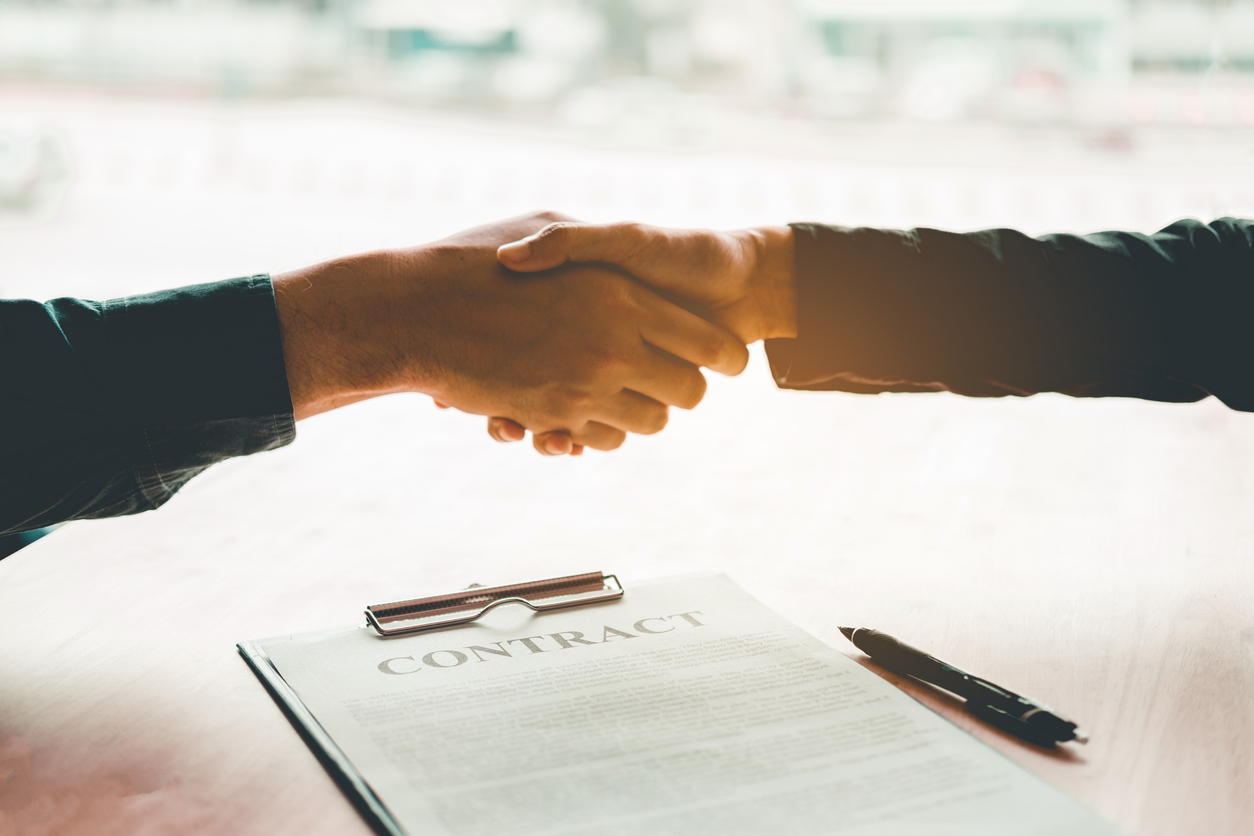 Contract in principle of customs agent of Seawind